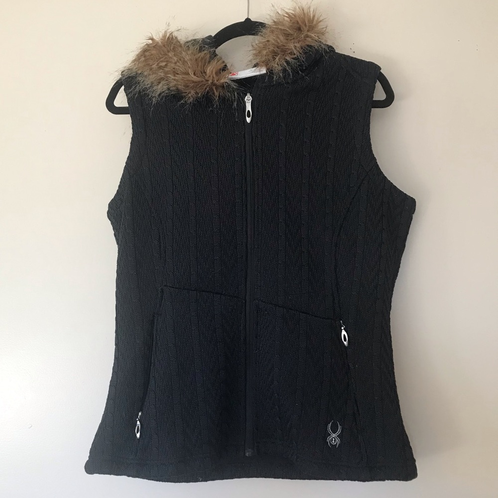 Spyder Core Hooded Sweater Vest